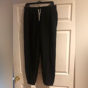 Forever 21 sweatpants black, women’s size L. Brand new!